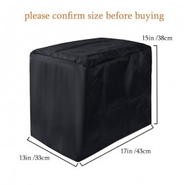 Heavy-Duty Portable Ice Maker Machine Cover Compatible with Cube/ Nugget Makers, Freezer Cover for 50-2500 Daily Ice Production, 1689W Commercial/Residential Use (No Required)