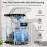 Countertop Ice Maker, 28 Lbs/24 Hrs, 9 Bullet Ice Cubes In 6 Minutes | Nugget Ice Makers Countertop, 45lbs/24H Pebble Ice Maker Machine With Self-Cleaning, Stainless Steel Housing, With 2.5qt Water Reservoir For Home/kitchen/office
