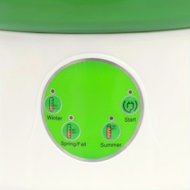 2-Tier 20W Automatic Bean Sprouter Machine - Large Capacity Seed Sprouting Kit for Cat Grass, Wheat, Mung Beans & More - Durable Plastic, 110V, US Plug, Perfect for Home & Commercial Use, Sprouting Equipment | Modern Kitchen Appliance | Durable Plastic Construction, Bean Sprouter Machine