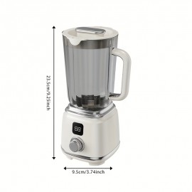 Multifunctional USB Rechargeable Juicer with Digital Display - Perfect for Smoothies, Milkshakes & Fresh Fruit Drinks - Easy to Clean, Ideal for Home, Office, Travel - Portable Mixer, Juicer for Smoothies., Portable Juicer, Fruit Juicer Machine, Smoothie Blender, Blender Juicer, Juice Blender, Juicer Machine, Travel Blender, Office Appliance, Portable Blender, Multifunctional Juicer, Compact Design, Modern Appliance, Low Maintenance, Removable Parts, Home Cooks,