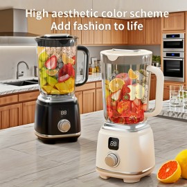Multifunctional USB Rechargeable Juicer with Digital Display - Perfect for Smoothies, Milkshakes & Fresh Fruit Drinks - Easy to Clean, Ideal for Home, Office, Travel - Portable Mixer, Juicer for Smoothies., Portable Juicer, Fruit Juicer Machine, Smoothie Blender, Blender Juicer, Juice Blender, Juicer Machine, Travel Blender, Office Appliance, Portable Blender, Multifunctional Juicer, Compact Design, Modern Appliance, Low Maintenance, Removable Parts, Home Cooks,