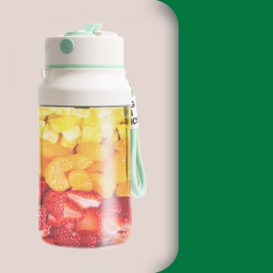 [800ml Large Capacity Juice Cup] 800ml Large Capacity Juice Cup with 14-Leaf Blades, Quick-Freeze Fresh Fruit Smoothie, One-Press Operation (Portable Leak-Proof + Direct Drinking Design), Perfect for Fitness, Outdoor Picnics, Family Gatherings, and Office Hydration - Lightweight, Efficient, and Easy to Clean, Juice Blende