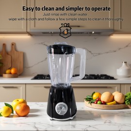 54.1oz Capacity Fruit Juicer, Automatic Juicer, Blender, Mixer, Make Juice, Milkshake, Soy Milk, Thickened PC Cup, High Power Juicer, Household Good Item, Household, Dormitory, Button Control, Breakfast Machine