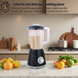 54.1oz Capacity Fruit Juicer, Automatic Juicer, Blender, Mixer, Make Juice, Milkshake, Soy Milk, Thickened PC Cup, High Power Juicer, Household Good Item, Household, Dormitory, Button Control, Breakfast Machine
