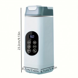 - Ice Crusher & Blender with Temperature Control - Adjustable Speed Baby Food Maker, Smoothie Processor, Keep-Cool Function, Portable Handheld for Ice Cubes, Purees, No (Low Voltage for