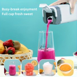 - Ice Crusher & Blender with Temperature Control - Adjustable Speed Baby Food Maker, Smoothie Processor, Keep-Cool Function, Portable Handheld for Ice Cubes, Purees, No (Low Voltage for