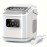 Desktop Ice Maker, 50.72oz Detachable Water Tank, Produces 16 Ice Cubes In 5-18 Minutes, 24-hour Timer, Portable Ice Cube Maker, Comes With Ice Basket & Ice Scoop, 33lbs/day, Self-cleaning Ice Maker, Suitable For Home, Office, Parties