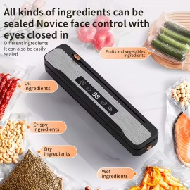 1pc Multifunctional Automatic Food Sealer, USB Rechargeable Portable Vacuum Packaging Machine with Snack Sealing and External Inflation Capability, Suitable for Long-Term Freshness, Ideal for Home Kitchen and Outdoor Picnics, 1500mAh Battery, Vacuum Sealer Machine Commercial, Vacuum Sealer For Food, Vacuum Sealer Bag, Vacuum Packaging Machine, Vacuum Sealer Machine, Sou Vide Machine, Food Vacuum Sealer With Bags, Vacuum Sealing Device, Bag Sealer, Kitchen Accessory