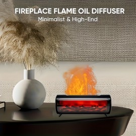 Flame Soundwave technology Aromatherapy Machine, Soundwave technology Diffuser, Soundwave technology Diffuser for Home, Soundwave technology Diffuser for Bedroom, Soundwave technology Diffuser for Living Room, Soundwave technology Diffuser for Offic