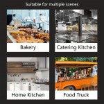 Portable Countertop Nugget Ice Maker with One-Touch Self-Cleaning, 35lbs/24H & 7-Minute Ice Production, Soft Chewable Nuggets, Includes Scoop & Basket, Stainless Steel Design for Home, Kitchen, Office, Parties (Black), Chewable Ice Maker, Kitchen Appliance, Modern Kitchenware, Easyclean Machine