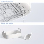 Ice Maker Machine for Large Capacity, 33lbs/D Fast Ice Making, Bullet Ice Type, Durable Countertop Ice Machine, Perfect for Making Cold Drinks, Outdoor & Indoor Use