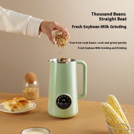 Mini Soybean Milk Maker, Portable Soy Milk Machine With 8 Functions, Juicer Maker, Free Filtering, Self Cleaning And 110V For Household